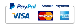 We Accept The Following Credit and Debit Cards - MasterCard, Visa, Visa Electron, Delta, Maestro and Solo.